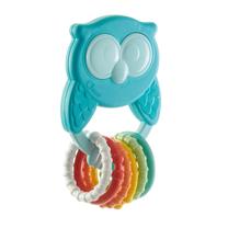 Kramtukas Chicco Owly Rattle, įvairių spalvų