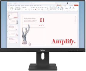 Monitors Lenovo ThinkVision E24-40 64BAMAT1EU, IPS, 100 Hz, FHD, 23.8"