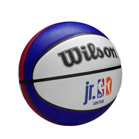 Basketbola bumba Wilson Jr NBA DRV Light, 5 izmērs, zila krās./balta krās./sarkana krās.