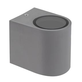 Sieninis lauko šviestuvas Spectrum Fiale IV Slip007007, 6W, GU10, IP54, pilka sp., 9.5 cm x 8 cm