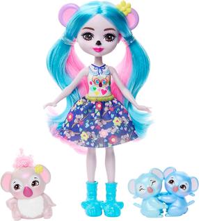 Кукла Enchantimals Galm & Party HNT61, 15 см, многоцветный