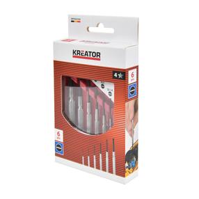 Täppiskruvikeerajate komplekt, komplekt Kreator KRTH22102 KRTH22102, lame, 11 cm, 6 tk