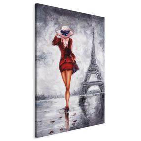 Reprodukcija Artgeist Lady in Paris N5595-DKXLPWD, 80 cm x 120 cm