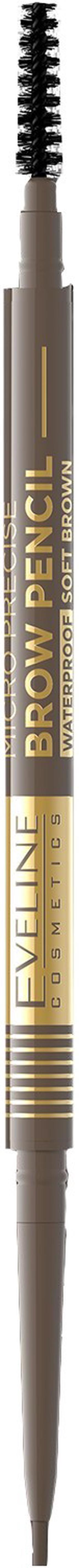 Antakių pieštukas Eveline Micro Precise, 0.06 g, šviesiai ruda sp. 02 soft brown