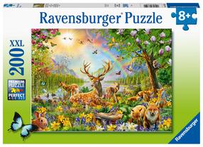 Dėlionė Ravensburger Deer 133529V, 36 cm x 49 cm, 200 vnt., įvairių spalvų