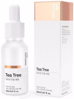 Sejas serums The Potions Tee Tree Oil, 20 ml, 20+