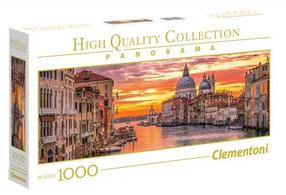 Dėlionė Clementoni The Grand Canal - Venice 39426, 98 cm x 33 cm, 1000 vnt., įvairių spalvų