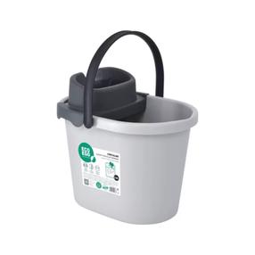 Grīdas mazgāšanas spainis Eco Ego 36070250, 13 l, pelēka krās.