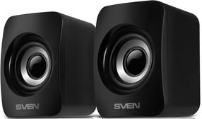 Kompiuterinė kolonėlė Sven 130, juoda sp., 6 W
