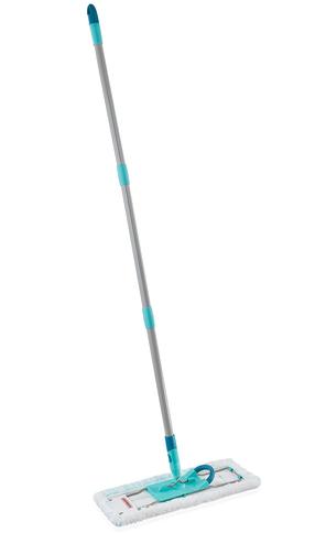Grindų valymo šepetys Leifheit Profi XL Micro Duo 55019, 42 cm, mėlyna sp.