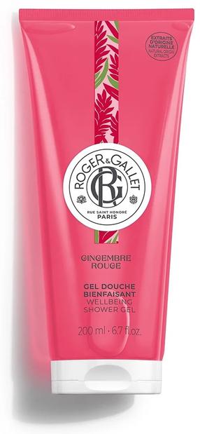 Kūno prausimosi želė Roger & Gallet Gingembre Rouge, 200 ml