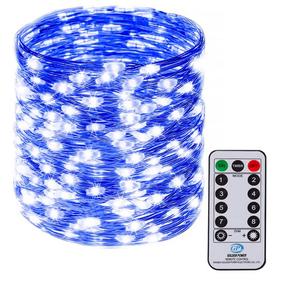 Spuldzīšu virtenes Springos Smart, 10.2 m, zila krās., 100 LED