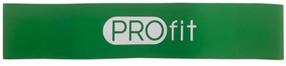 Полоса сопротивления PROfit Mini Band, 50 см x 5 см x 0.13 см, зеленый цв.
