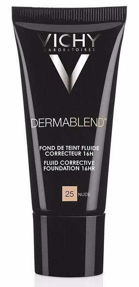 Жидкая основа для макияжа Vichy Dermablend Fluid Corrective 16h, SPF 35, nude цв., 25, 30 мл