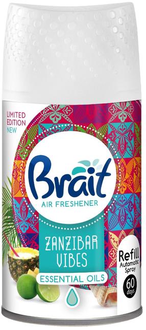 Gaisa atsvaidzinātājs Brait Zanzibar Vibes, 0.25 l