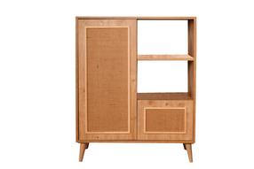 Spintelė Kalune Design Jüt, ąžuolo sp., 90 cm x 40 cm x 110 cm