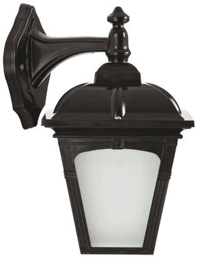 Sieninis lauko šviestuvas Opviq BAP-68185-BSY-M3, 60W, E27, IP65, juoda sp., 25 cm x 33 cm