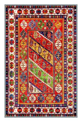 Kilimas Conceptum Hypnose EEXFAB832, įvairių spalvų, 280 cm x 180 cm