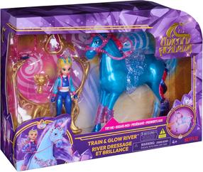 Lėlė - figūrėlė, su priedais Spin Master Unicorn Academy Train & Glow River, 11.4 cm, įvairių spalvų