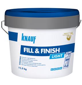 Универсальная шпаклевка Knauf FILL&FINISH, готов к использованию, белый цв., 11.5 кг