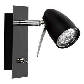 Lampa sienas Britop Ian, GU10, 1 x 35 W, melna krās. / melna krās., 5.5 x 9 cm