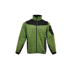 Džemperi Sara Workwear Comfort, melna krās./zaļa krās., 2XL izmērs