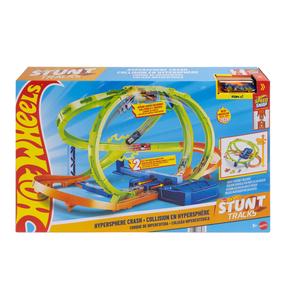 Autorada Mattel Hot Wheels Stunt Tracks Hypersphere Crash JMG48, mitmevärviline