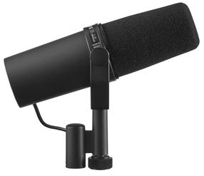 Darbvirsmas mikrofons Shure SM7B, melna krās.