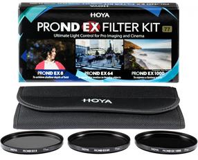 Filtras Hoya Kit ProND EX, Neutraliai pilkas, 55 mm