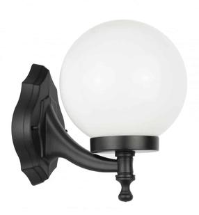 Āra sienas lampa Su-Ma Kule Classic 200, 60W, E27, IP43, melna krās., 20 cm x 31.5 cm