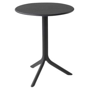 Садовый стол Nardi Step, черный цв., 60.5 см x 60.5 см x 76.5 см