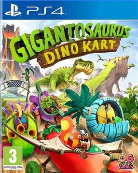 PlayStation 4 (PS4) spēle Outright Games Gigantosaurus: Dino Kart, angļu