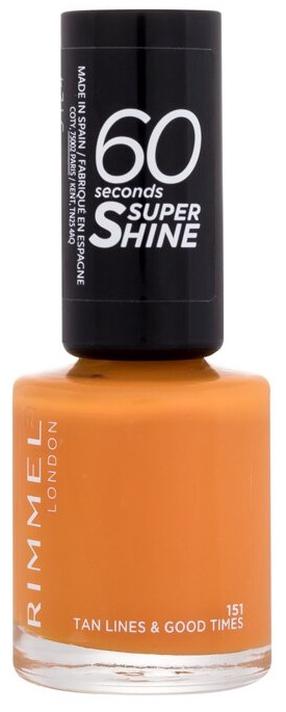 Küünelakk Rimmel London 60 Seconds Super Shine, taupe throwback v., 8 ml