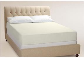 Paklodė Bradley 127700, šviesiai ruda, 180 x 200 cm, su guma