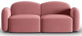 Sofa Micadoni Home Blair MIC_2S_184_F1_BLAIR8, lašišinė sp., 194 x 87 cm x 80 cm