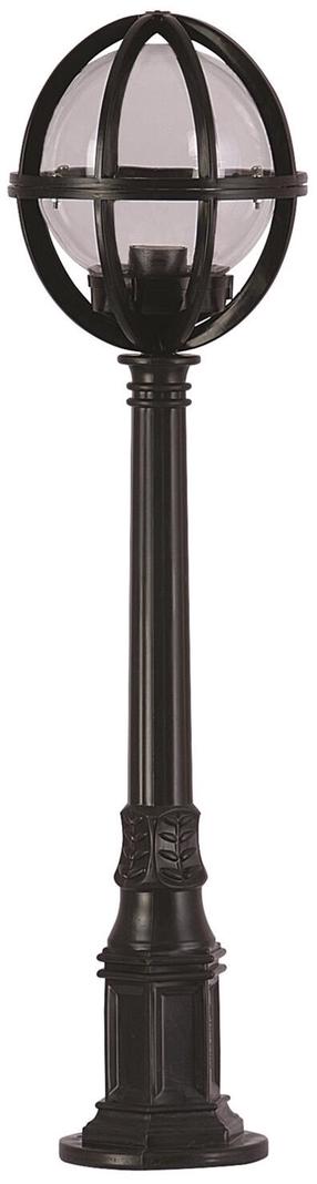 Pastatomas lauko šviestuvas Opviq BSU-68080-BSY-M3-B, 60W, E27, IP65, juoda sp., 23 cm x 95 cm