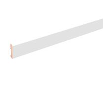 Grindjuostė Domoletti 717508, 2400 cm x 9.6 cm x 1.8 cm, balta sp.