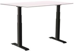 Kompiuterio stalas reguliuojamo aukščio Sun-Flex EasyDesk Adapt VI, 140 cm x 80 cm, 62 - 127 cm, balta sp./juoda sp./pilka sp.