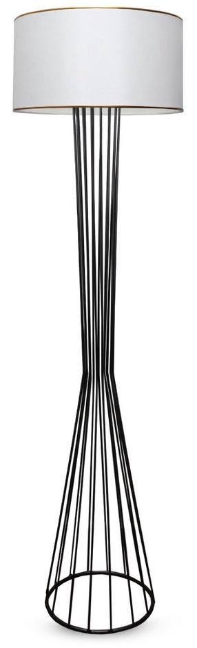 Stāvlampa Opviq AYD 3060, 60 W, E27, zelta krās./balta krās.
