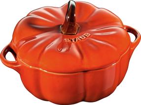 Keramikinis kepimo indas Zwilling Mini Cocotte Pumpkin, oranžinė sp., 12.5 cm x 12.2 cm, 0.5 l