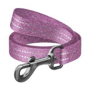 Поводок для собак Waudog Re-Cotton, фиолетовый цв., 2 m x 25 mm