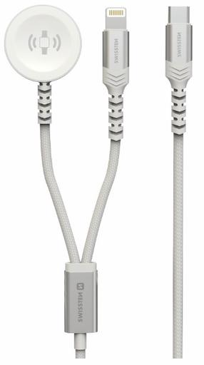Telefono įkroviklis Swissten 2in1, USB Type C/USB Type A, juoda sp., 60 W