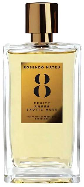 Parfüümvesi Rosendo Mateu Nº 8 Fruity, Amber, Exotic Musk, 100 ml