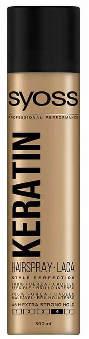 Plaukų lakas Syoss Keratin, 300 ml