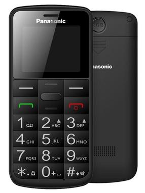 Mygtukinis telefonas Panasonic KX-TU110, 32 MB, juoda sp.