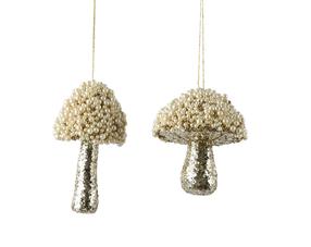 Eglutės žaisliukas Mushroom, (spalva/dizainas parenkami atsitiktine tvarka), 11 cm, plastikas