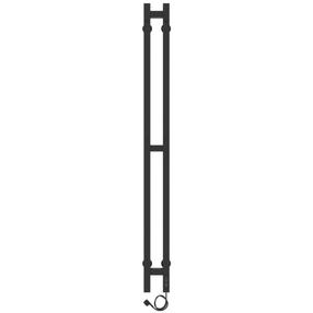 Elektrinis rankšluosčių džiovintuvas Laris Duet P3, juoda sp., 8 cm x 120 cm, 80 W