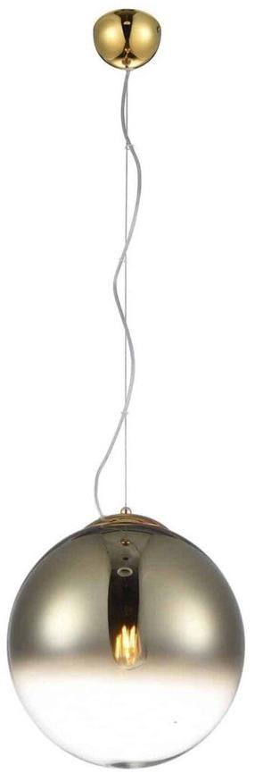 Lampa karināms AZzardo Iris AZ3132, E27, 1 x 40 W, zelta krās. / zelta krās., 30 x 30 cm