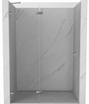 Dušo durys Mexen Lunar 834-135-000-01-00-L, 135 cm x 200 cm, chromo sp./grūdintas