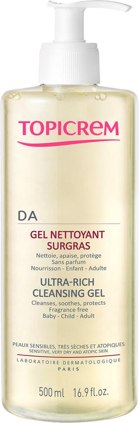 Kehapesugeel Topicrem DA, 500 ml